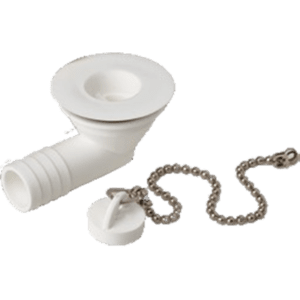 Desagüe con tapon y cadena - Ø 46 a 30 (mm)