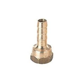 Conexión de latón tetina hembra recta 3 / 8 para manguera flexible de Ø 10 mm
