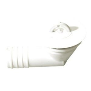 Desagüe acodado Ø 31 mm tubo Ø 20 mm