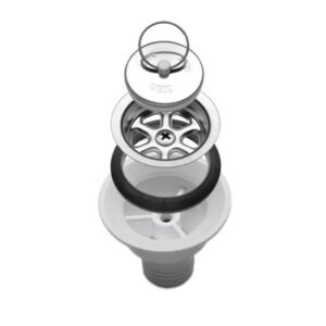 Desagüe recto con cadena y Tapón de Ø 35 a Ø 25 mm AC 535 DOMETIC